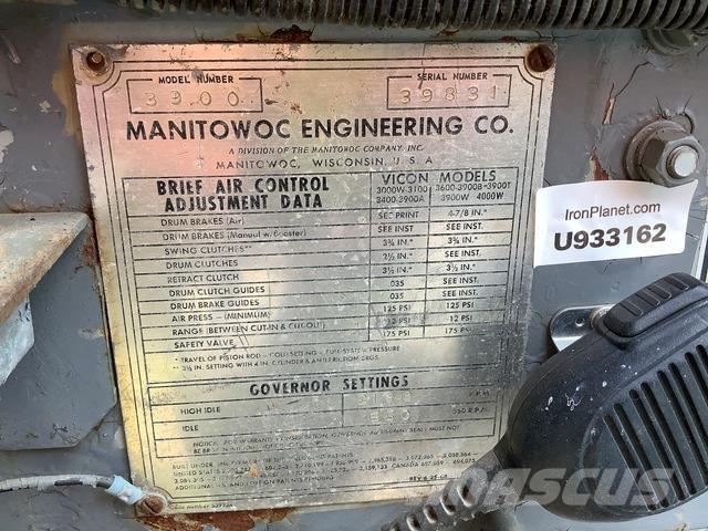 Manitowoc 3900 Pásové žeriavy