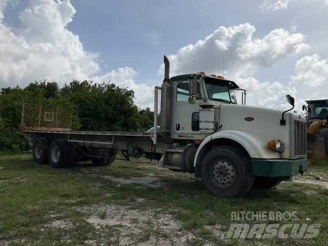 Peterbilt 357 Plošinové nákladné automobily/nákladné automobily so sklápacími bočnicami