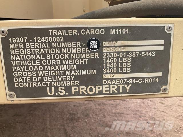  Raytheon M1101 Ďalšie prívesy