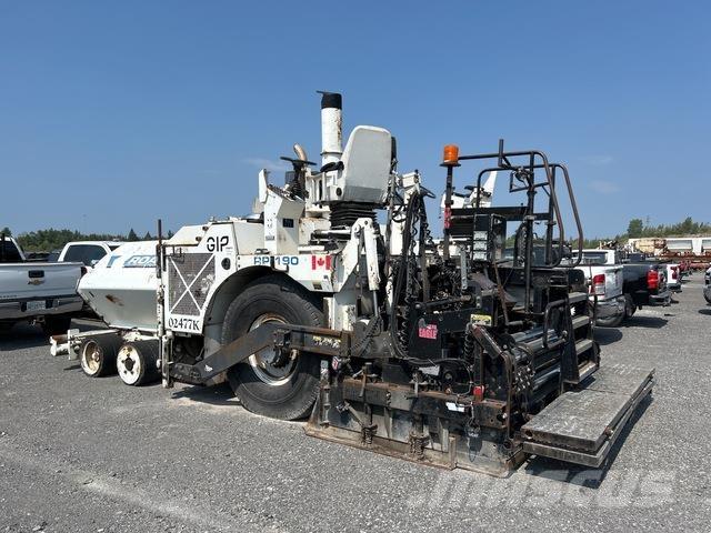 Roadtec RP-190 Finišéry