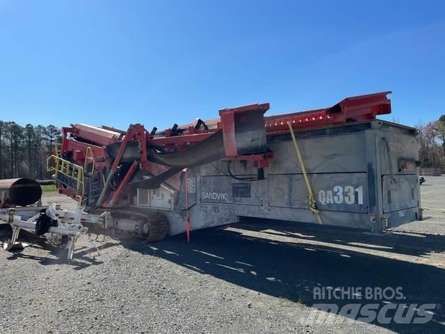 Sandvik QA331 Triedičky
