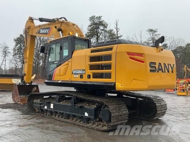 Sany SY335C LC Pásové rýpadlá