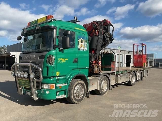 Scania R440LB Autožeriavy, hydraulické ruky