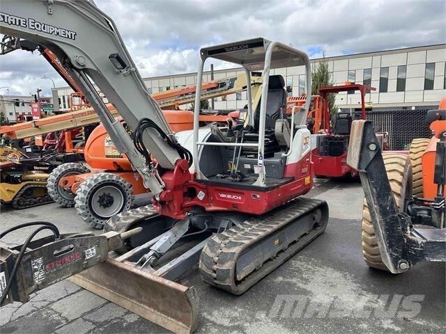 Takeuchi TB260 Pásové rýpadlá