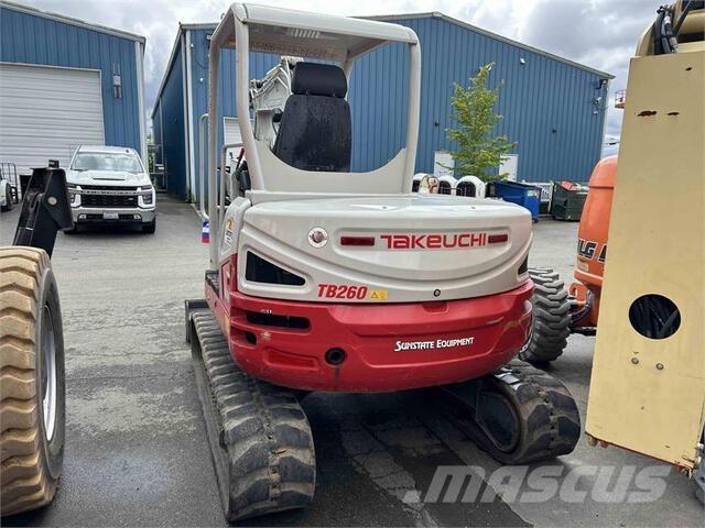 Takeuchi TB260 Pásové rýpadlá