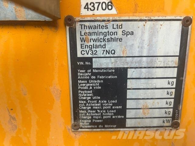 Thwaites  Stavebné sklápače
