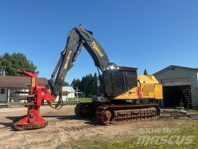Tiger Cat 870 Stínacie harvestory
