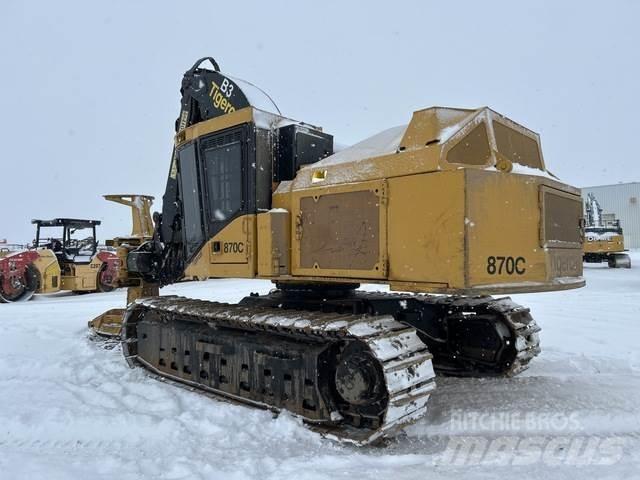 Tigercat 870C Stínacie harvestory