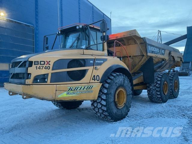 Volvo A40G Kĺbové nákladné autá