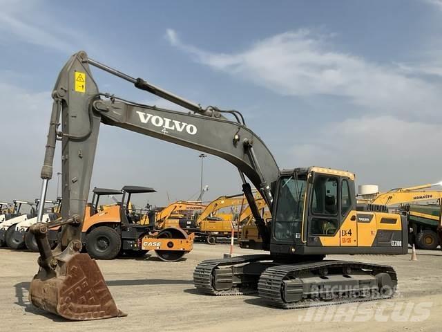 Volvo EC210D Pásové rýpadlá