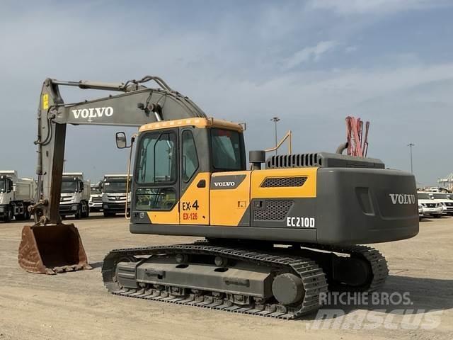 Volvo EC210D Pásové rýpadlá