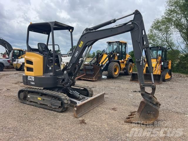 Volvo EC27D Pásové rýpadlá