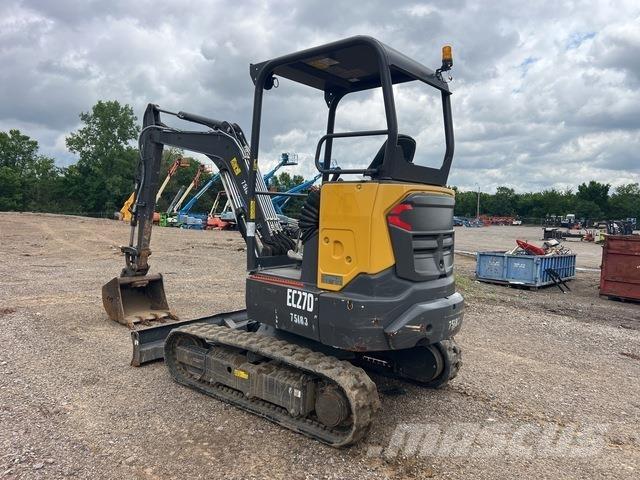 Volvo EC27D Pásové rýpadlá