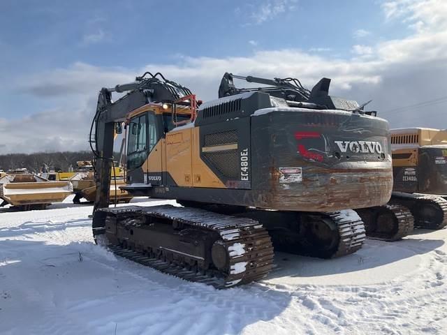 Volvo EC480EL Pásové rýpadlá