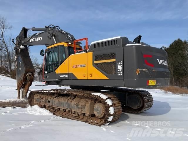 Volvo EC480EL Pásové rýpadlá