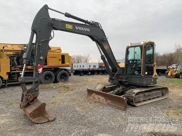 Volvo ECR88D Pásové rýpadlá