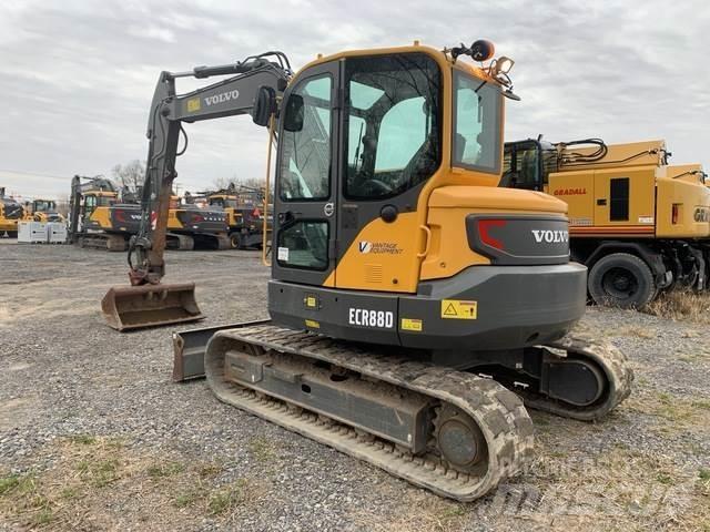 Volvo ECR88D Pásové rýpadlá