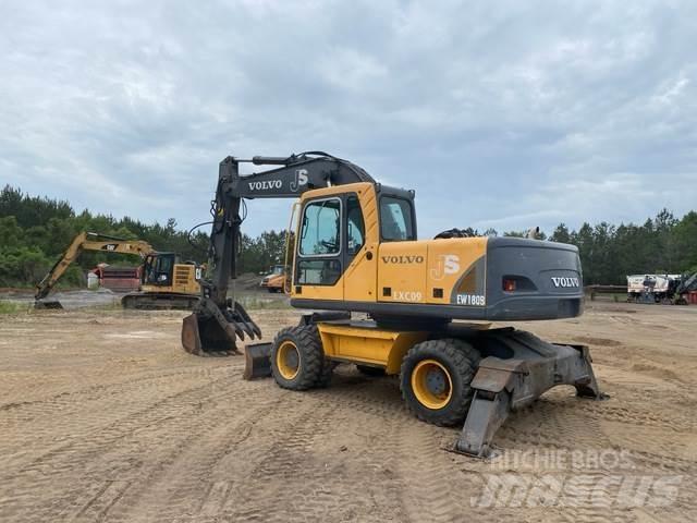 Volvo EW180B Kolesové rýpadlá