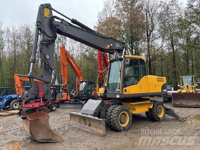 Volvo EW180C Kolesové rýpadlá
