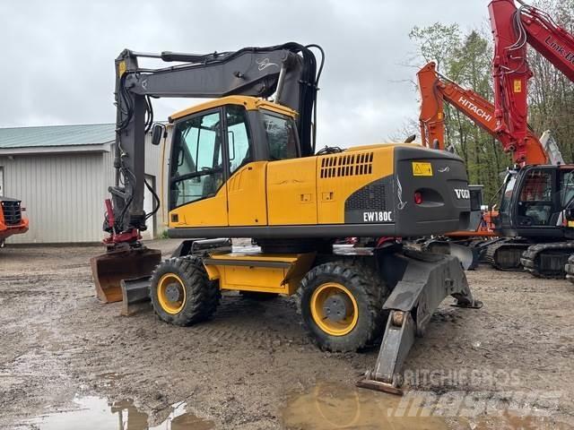 Volvo EW180C Kolesové rýpadlá
