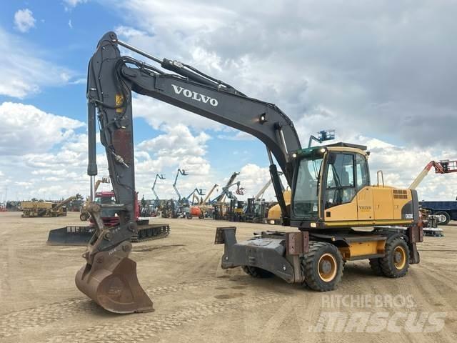 Volvo EW210C Kolesové rýpadlá