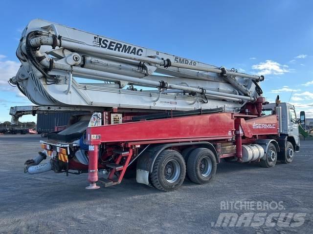 Volvo FM12 Nákladné autá s čerpadlami betónu