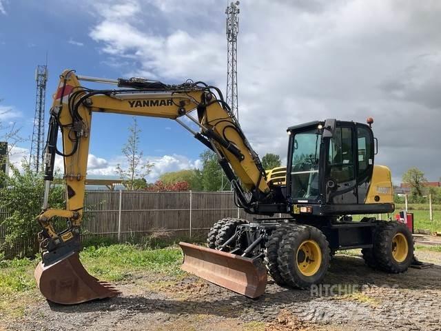 Yanmar B110W Kolesové rýpadlá