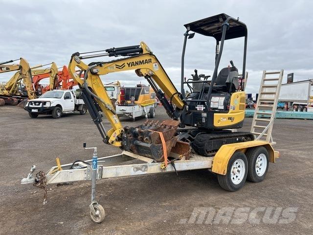 Yanmar ViO17-A Mini rýpadlá < 7t