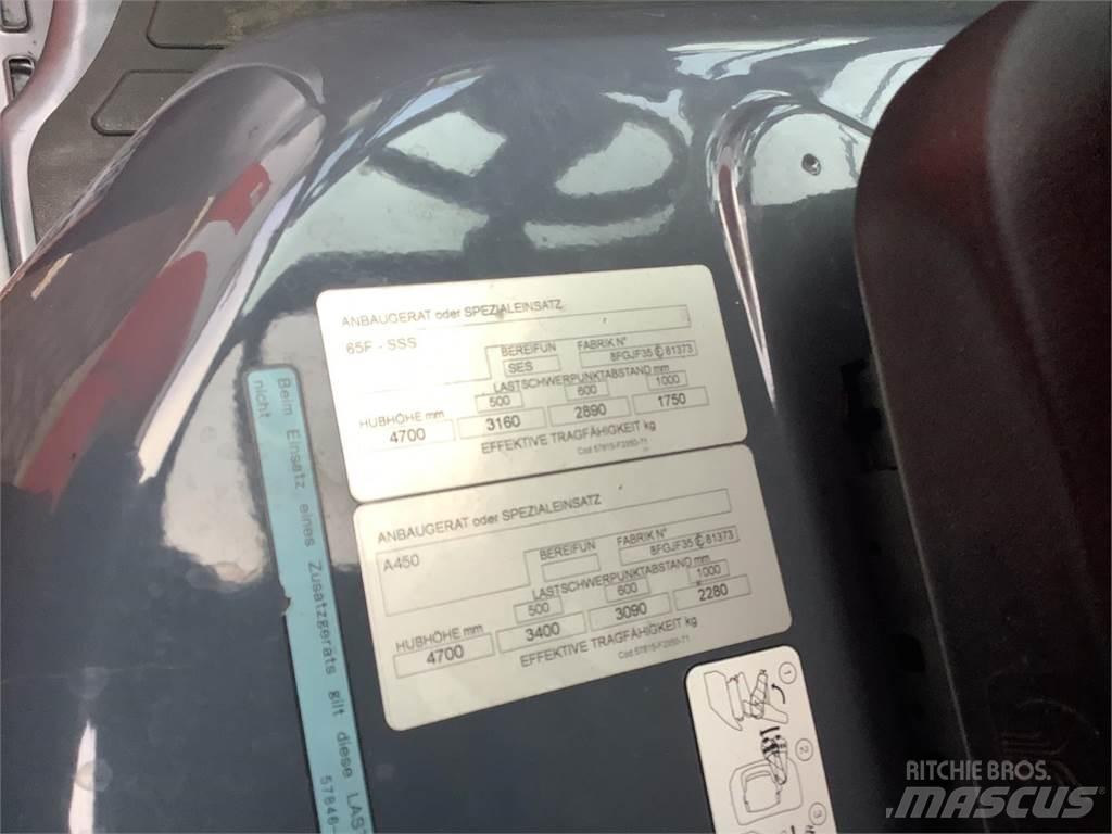 Toyota 8FGJF35 LPG vozíky