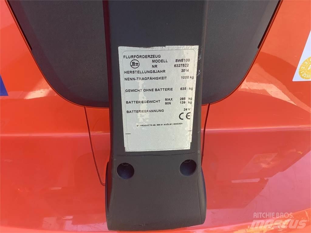 Toyota SWE100 Ručne vedené vysokozdvižné vozíky