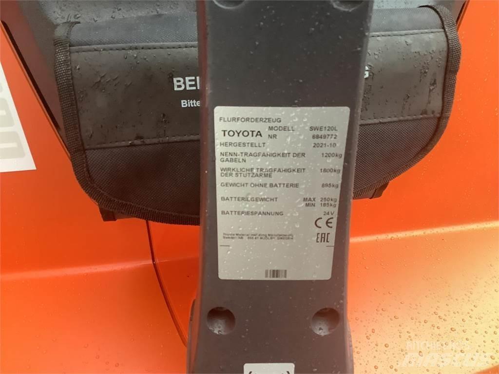 Toyota SWE120L Ručne vedené vysokozdvižné vozíky