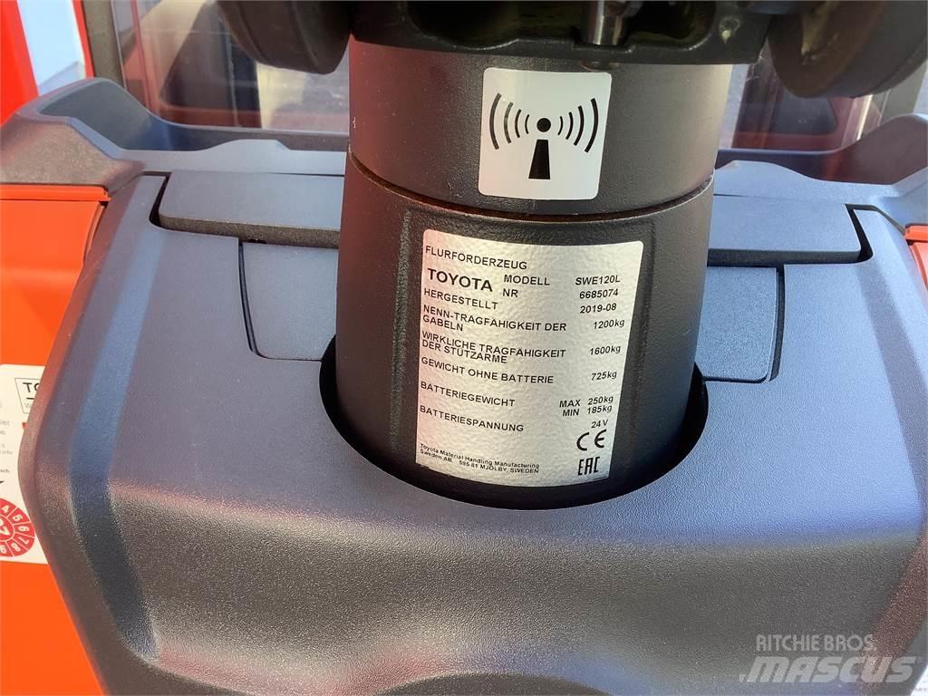 Toyota SWE120L Ručne vedené vysokozdvižné vozíky