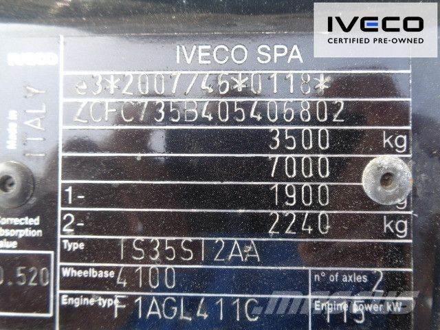 Iveco 35S16 Skriňová nadstavba