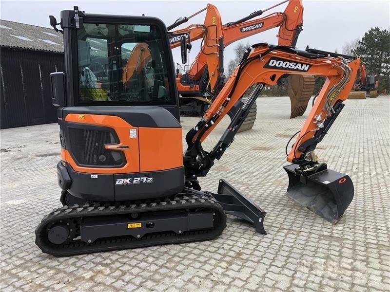 Doosan DX27Z-7 Mini rýpadlá < 7t