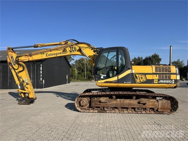 JCB JS220LC Pásové rýpadlá
