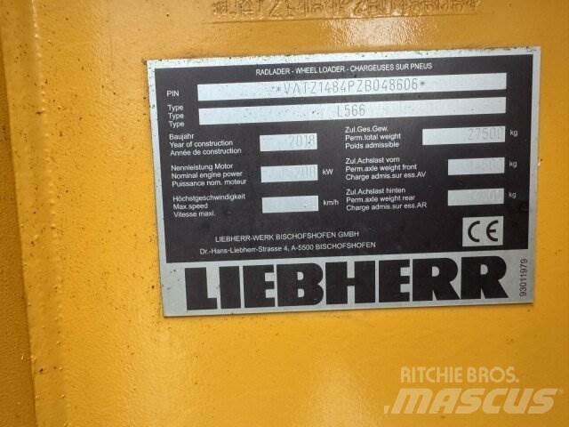 Liebherr L 566 / Waage Kolesové nakladače