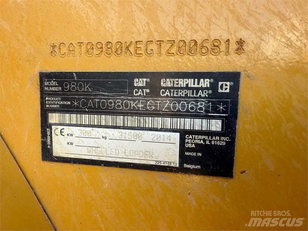 CAT 980K Kolesové nakladače