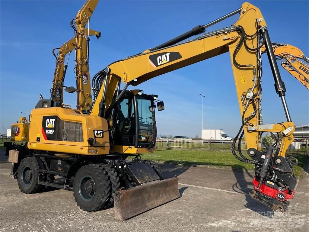CAT M315F Kolesové rýpadlá