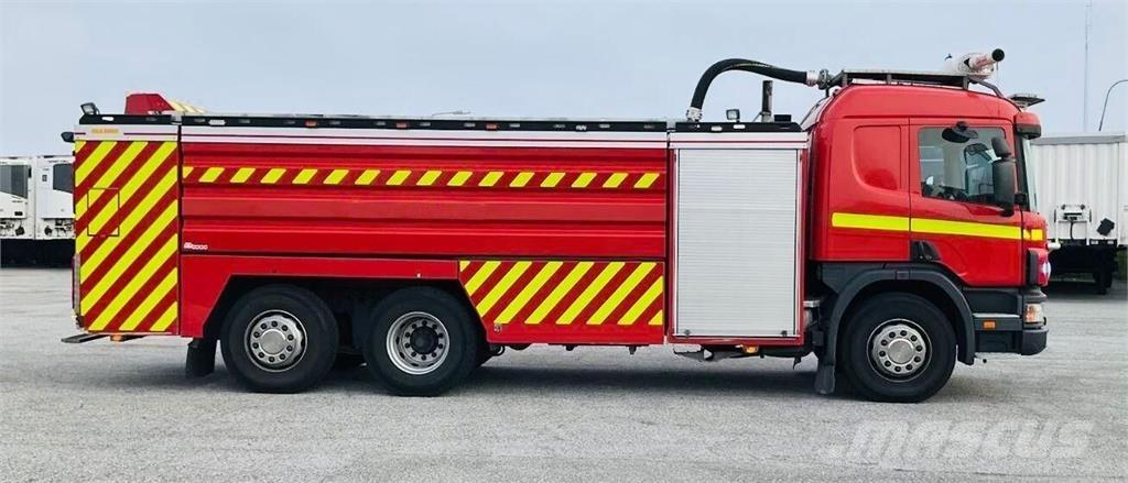 Scania 124L Hasičské vozy