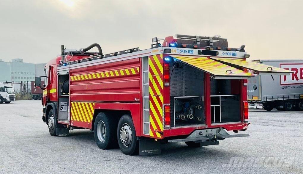 Scania 124L Hasičské vozy