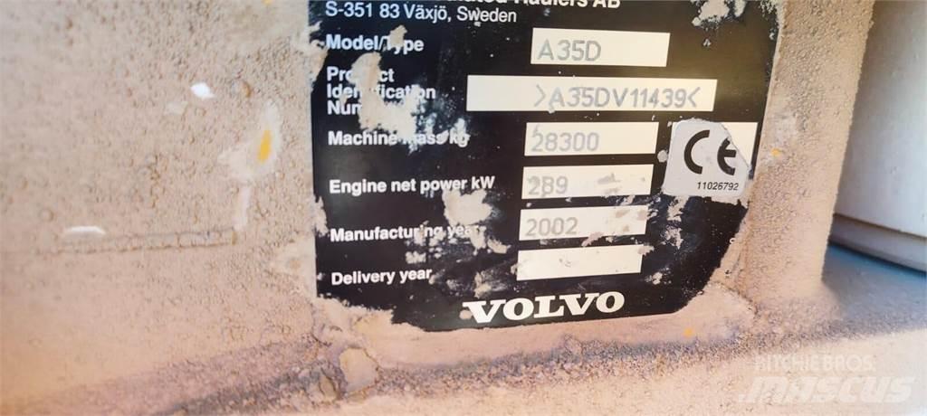 Volvo A35D Kĺbové nákladné autá