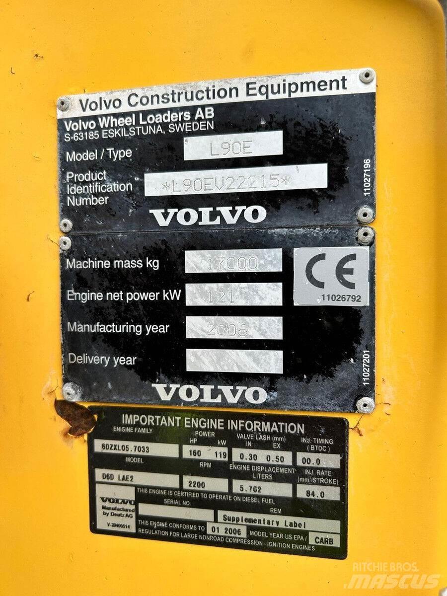 Volvo L90E Kolesové nakladače