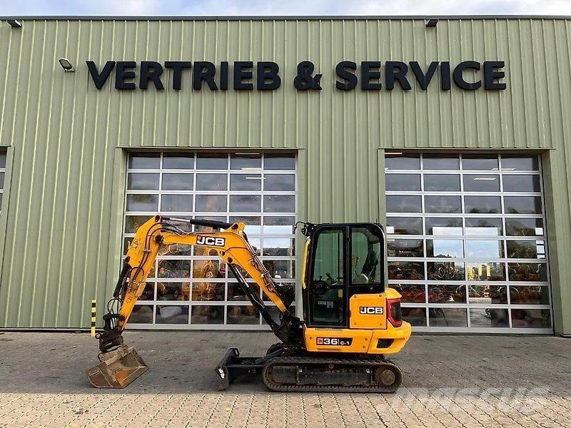 JCB 36C-1 Pásové rýpadlá