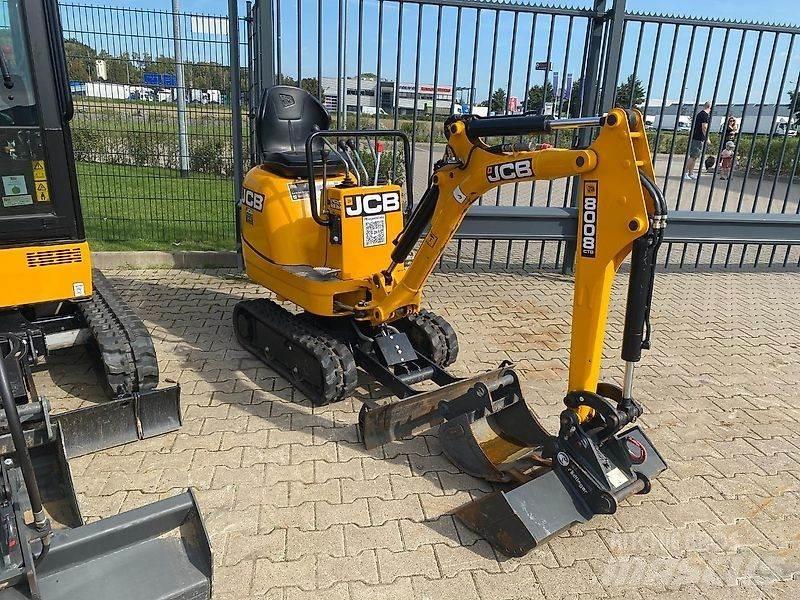 JCB 8008 Pásové rýpadlá