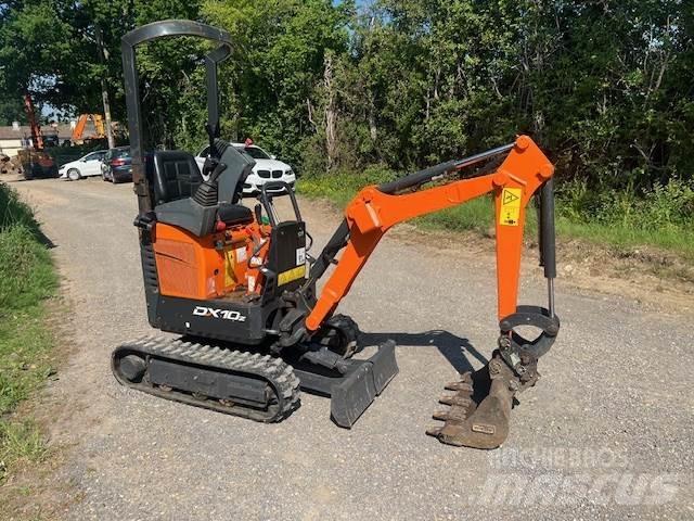 Doosan DX10Z Midi rýpadlá 7 t - 12 t