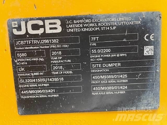 JCB 7T-1 Stavebné sklápače