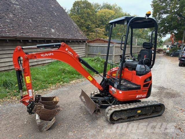 Kubota U17-3 Midi rýpadlá 7 t - 12 t
