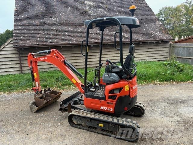 Kubota U17-3 Midi rýpadlá 7 t - 12 t