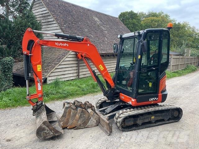 Kubota U27-4 Midi rýpadlá 7 t - 12 t