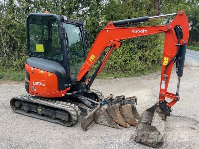 Kubota U27-4 Midi rýpadlá 7 t - 12 t